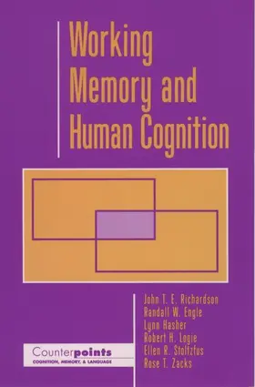 Richardson / Engle / Hasher |  Working Memory and Human Cognition | Buch |  Sack Fachmedien