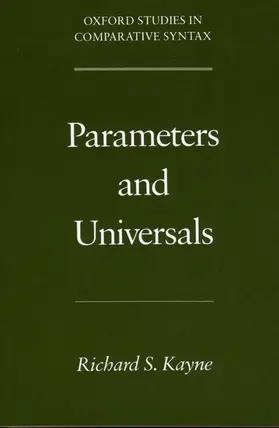 Kayne |  Parameters and Universals | Buch |  Sack Fachmedien