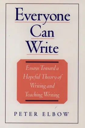 Elbow |  Everyone Can Write | Buch |  Sack Fachmedien