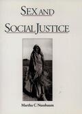 Nussbaum |  Sex and Social Justice | Buch |  Sack Fachmedien