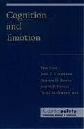 Eich / Kihlstrom / Bower |  Cognition and Emotion | Buch |  Sack Fachmedien