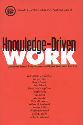 Cutcher-Gershenfeld / Nitta / Barrett |  Knowledge-Driven Work | Buch |  Sack Fachmedien