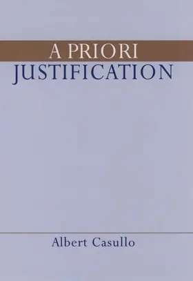 Casullo |  A Priori Justification | Buch |  Sack Fachmedien