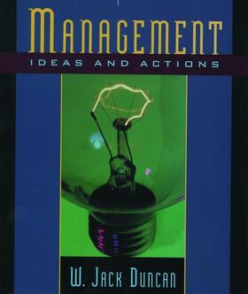 Duncan |  Management: Ideas and Actions | Buch |  Sack Fachmedien