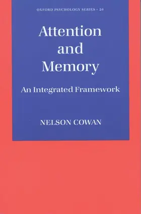 Cowan |  Attention and Memory | Buch |  Sack Fachmedien