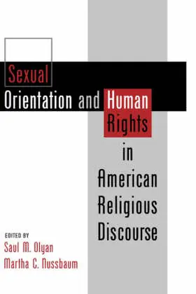 Olyan / Nussbaum | Sexual Orientation and Human Rights in American Religious Discourse | Buch | 978-0-19-511942-8 | sack.de