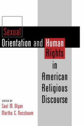 Olyan / Nussbaum | Sexual Orientation and Human Rights in American Religious Discourse | Buch | sack.de