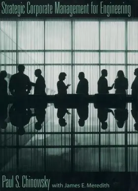 Chinowsky / Meredith |  Strategic Corporate Management for Engineering | Buch |  Sack Fachmedien