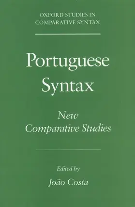 Costa |  Portuguese Syntax | Buch |  Sack Fachmedien
