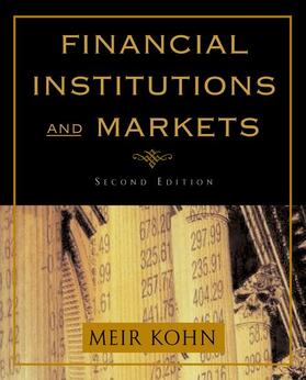 Kohn | Financial Institutions and Markets | Buch | 978-0-19-513472-8 | sack.de