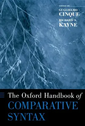 Cinque / Kayne | Oxford Handbook of Comparative Syntax | Buch | 978-0-19-513651-7 | sack.de