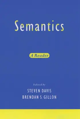 Davis / Gillon |  Semantics: A Reader | Buch |  Sack Fachmedien