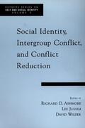 Ashmore / Jussim / Wilder |  Social Identity, Intergroup Conflict, and Conflict Reduction | Buch |  Sack Fachmedien
