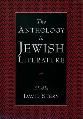 Stern |  The Anthology in Jewish Literature | Buch |  Sack Fachmedien