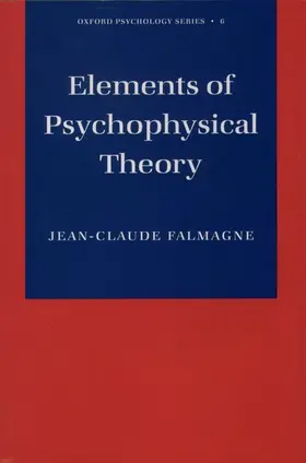 Falmagne | Oxford Psychology Series | Buch | 978-0-19-514832-9 | sack.de