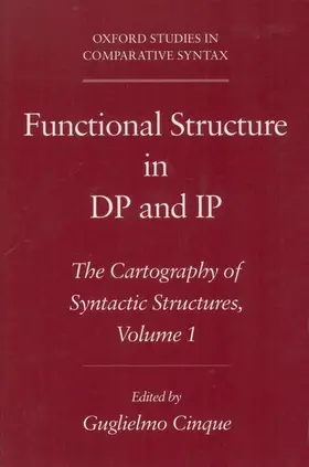Cinque |  Functional Structure in DP and IP | Buch |  Sack Fachmedien