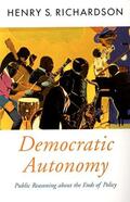 Richardson |  Democratic Autonomy | Buch |  Sack Fachmedien