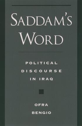 Bengio |  Saddam's Word | Buch |  Sack Fachmedien