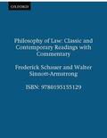Schauer / Sinnott-Armstrong |  Philosophy of Law: Classic and Contemporary Readings with Commentary | Buch |  Sack Fachmedien