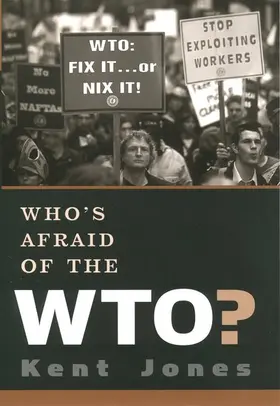 Jones |  Who's Afraid of the WTO? | Buch |  Sack Fachmedien