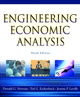 Newnan / Lavelle / Eschenbach |  Engineering Economic Analysis | Buch |  Sack Fachmedien