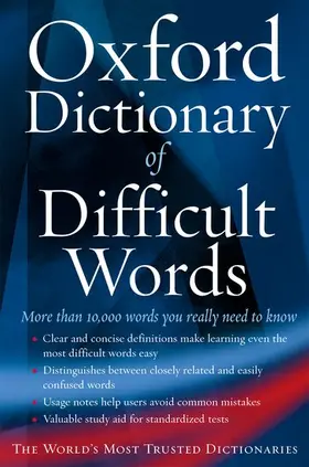 Hobson |  The Oxford Dictionary of Difficult Words | Buch |  Sack Fachmedien