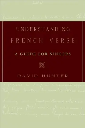Hunter |  Understanding French Verse | Buch |  Sack Fachmedien