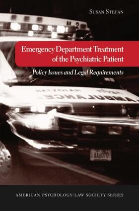 Stefan |  Emergency Department Treatment of the Psychiatric Patient | Buch |  Sack Fachmedien