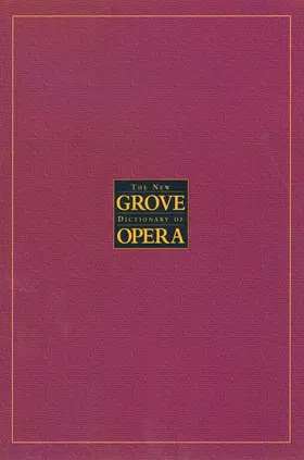 Sadie |  The New Grove Dictionary of Opera | Buch |  Sack Fachmedien