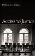 Rhode |  Access to Justice | Buch |  Sack Fachmedien