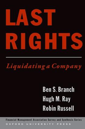 Branch / Ray / Russell | Last Rights | Buch | 978-0-19-530698-9 | sack.de