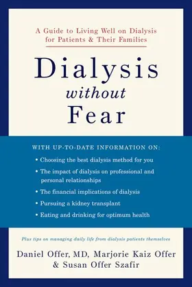 Offer / Szafir |  Dialysis Without Fear | Buch |  Sack Fachmedien
