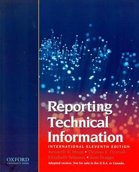 Houp, K. W. / Pearsall, T. E. / Tebeaux | Reporting Technical Information | Buch | 978-0-19-532352-8 | sack.de