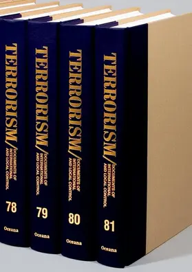 Alexander |  Terrorism: Documents of International and Local Control, Volumes 1-100 | Buch |  Sack Fachmedien