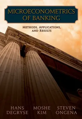 Degryse / Kim / Ongena | Microeconometrics of Banking | Buch | 978-0-19-534047-1 | www.sack.de