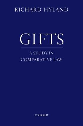 Hyland | Gifts: A Study in Comparative Law | Buch | 978-0-19-534336-6 | sack.de