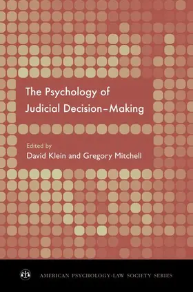 Klein / Mitchell |  The Psychology of Judicial Decision Making | Buch |  Sack Fachmedien