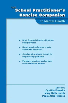 Franklin / Harris / Allen-Meares |  School Practitioner's Concise Companion to Mental Health | Buch |  Sack Fachmedien