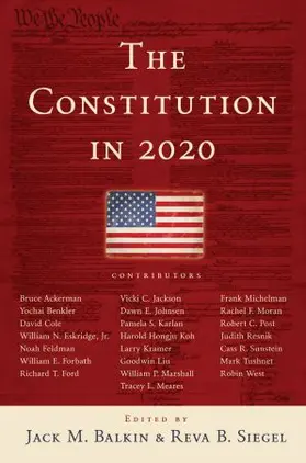 Balkin / Siegel | Constitution in 2020 | Buch | 978-0-19-538796-4 | sack.de