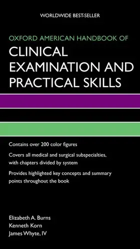 Burns / Korn / Whyte |  Oxford American Handbook of Clinical Examination and Practical Skills | Buch |  Sack Fachmedien