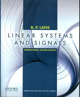 Lathi |  Linear Systems and Signals 2E | Buch |  Sack Fachmedien