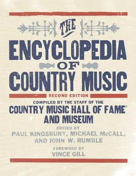 McCall / Rumble / Kingsbury |  The Encyclopedia of Country Music | Buch |  Sack Fachmedien