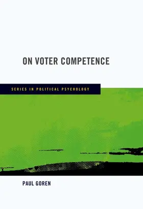 Goren |  On Voter Competence | Buch |  Sack Fachmedien
