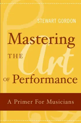 Gordon |  Mastering the Art of Performance | Buch |  Sack Fachmedien