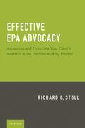 Stoll |  Effective EPA Advocacy | Buch |  Sack Fachmedien