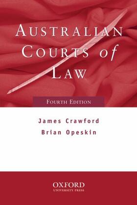 Crawford / Opeskin | Australian Courts of Law | Buch | 978-0-19-551007-2 | sack.de