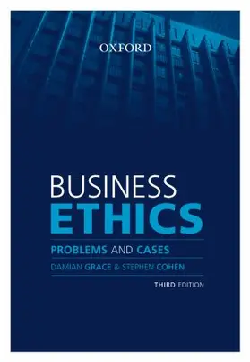Grace / Cohen |  Business Ethics | Buch |  Sack Fachmedien