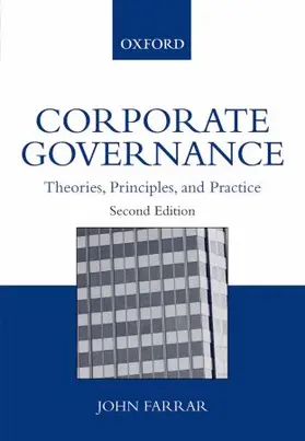Farrar |  Corporate Governance: Theories, Pronciples and Practice | Buch |  Sack Fachmedien