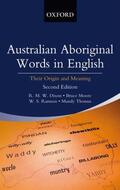 Dixon / Moore / Thomas |  Australian Aboriginal Words in English | Buch |  Sack Fachmedien