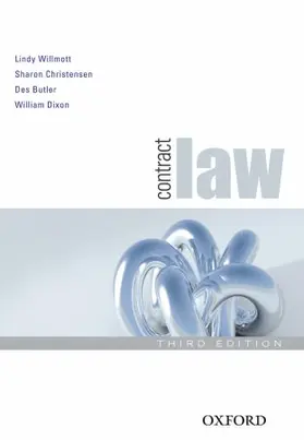 Willmott / Christensen / Butler |  Contract Law | Buch |  Sack Fachmedien